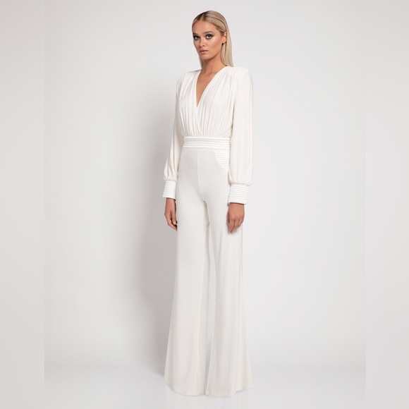 NEW Zhivago Ready Jumpsuit in White